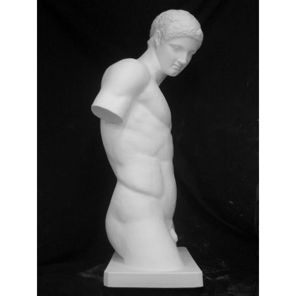 公式 ｈ ０１２ 円盤投げ半身像 彫刻刀