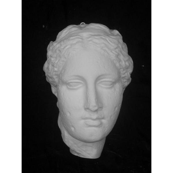 M−410 古代ヴィーナス半面（アバタ） : 石膏像ドットコム - 通販