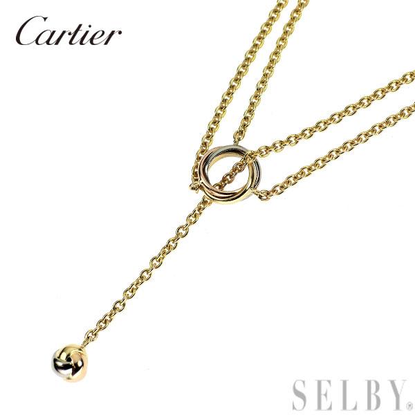 Cartier カルティエ K18YG/WG/PG ペンダントネックレス ベビー  