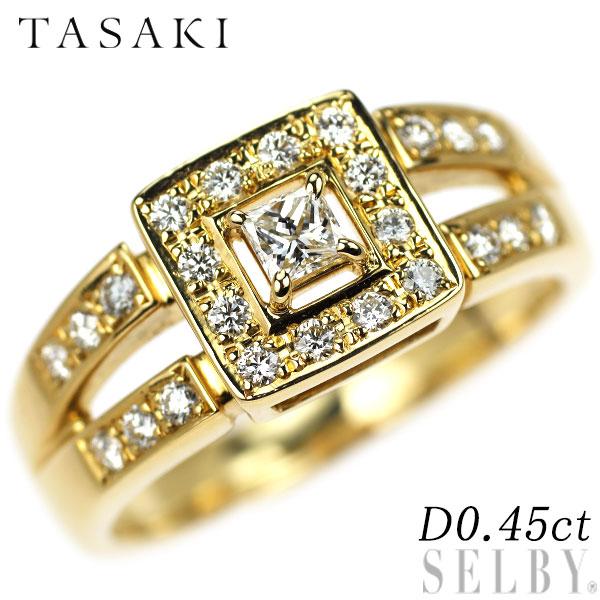 田崎真珠 K18YG ダイヤモンド リング 0.45ct 出品5週目 SELBY : SELBY  