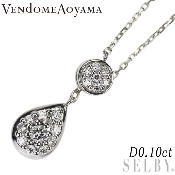 VENDOME AOYAMA ヴァンドーム青山 Pt ダイヤモンド ペンダント  