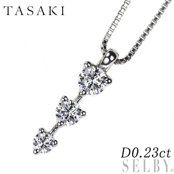 ダイヤモンドネックレス0.23 k18WG