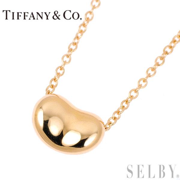 TIFFANY&Co. ティファニー K18PG ペンダントネックレス ビーン