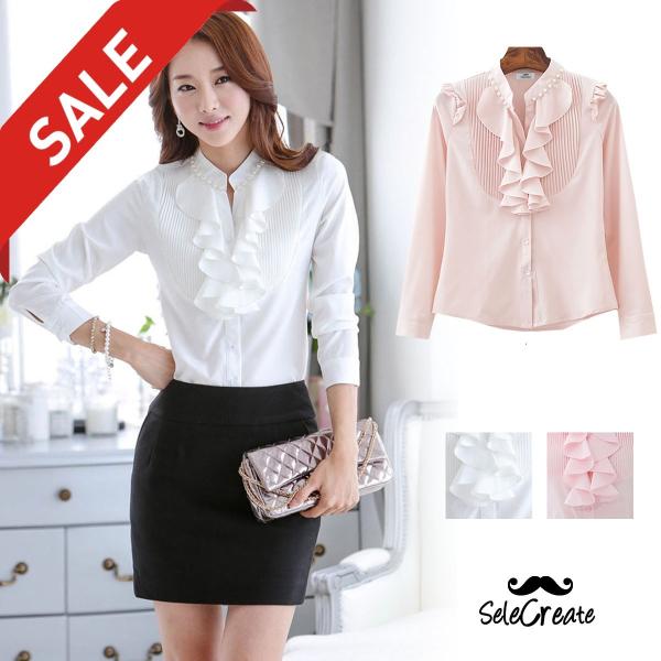 トップ100 レディース ブラウス ビジネス 人気のファッション画像