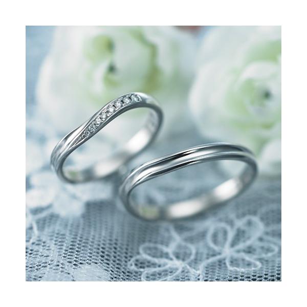プラチナ900 マリッジリング 【ペアセット】(Serieux/ミント
