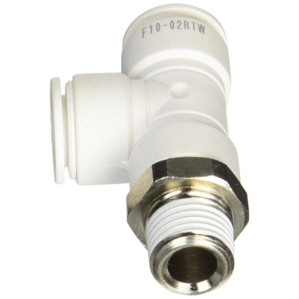 チヨダ ファイブメイルランティ W(白)10mm・R1/4 F1002RTW