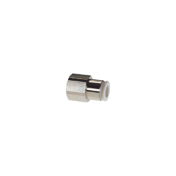 チヨダ ファイブフィメイルコネクタ W(白)12mm・RC1/2 F1204FW