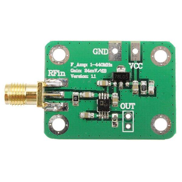 Hailege 0.1?440 MHz AD8310 RSSI高速高周波RF出力ログ検出器パワーメーターボード復調器モジュール7?15V 12mA