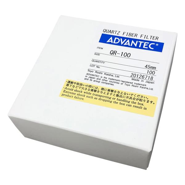 ADVANTEC シリカ濾紙 QR-100 100枚入 36701045