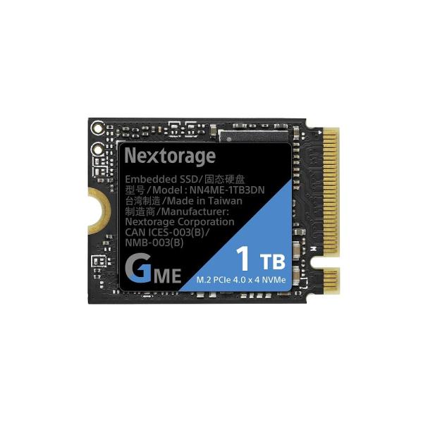 Nextorage ネクストレージ 国内メーカー 1TB 内蔵SSD M.2 2230 PCIe