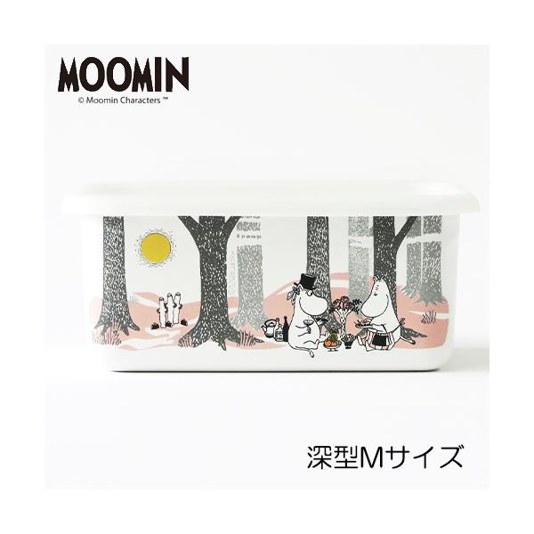 Moomin in the Forest Series ムーミン 深型 角容器 Mサイズ MTF-DM