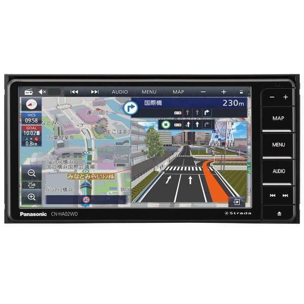 Panasonic ナビゲーションヘッドユニット 本体・CN-RA05WD