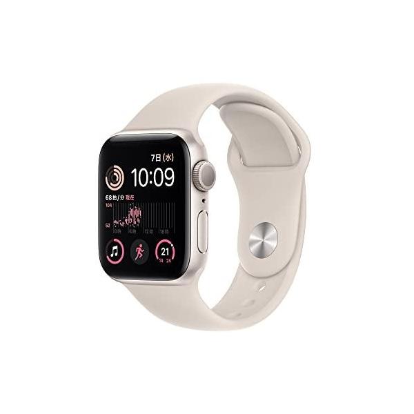 新品 アップル Apple Watch SE 第2世代 GPSモデル 40mm MNJP3J/A