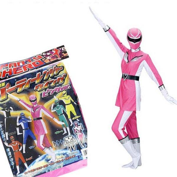 コスプレ衣装 爆笑戦隊 パーティーレンジャー ウイング ピンク 大人用 Mjp 538 仮装 ヒーロースーツ ライフスタイル 生活雑貨のmofu 通販 Paypayモール
