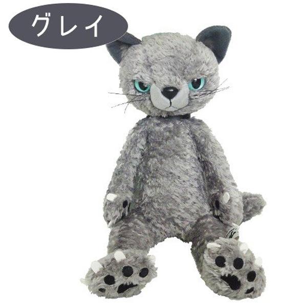 スクラッチキャット ぬいぐるみ グレイ Ms 米田民穂 絵本 ライフスタイル 生活雑貨のmofu 通販 Paypayモール