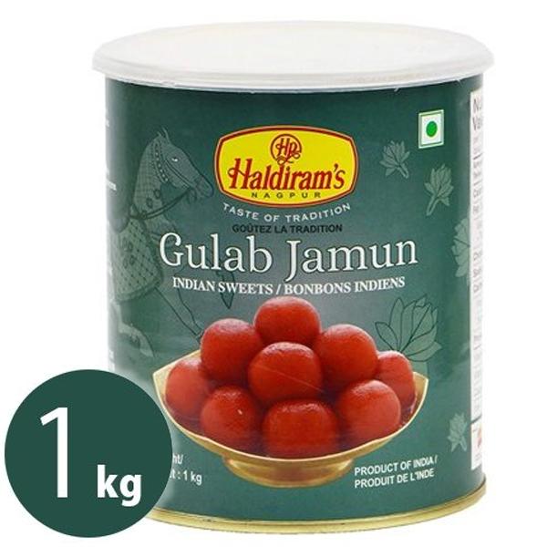 �n���f�B���� �O���u�W������ 1kg �C���h�̂��َq Haldiram's GULAB JAMUN �ʋl �X�C�[�c �Ó}