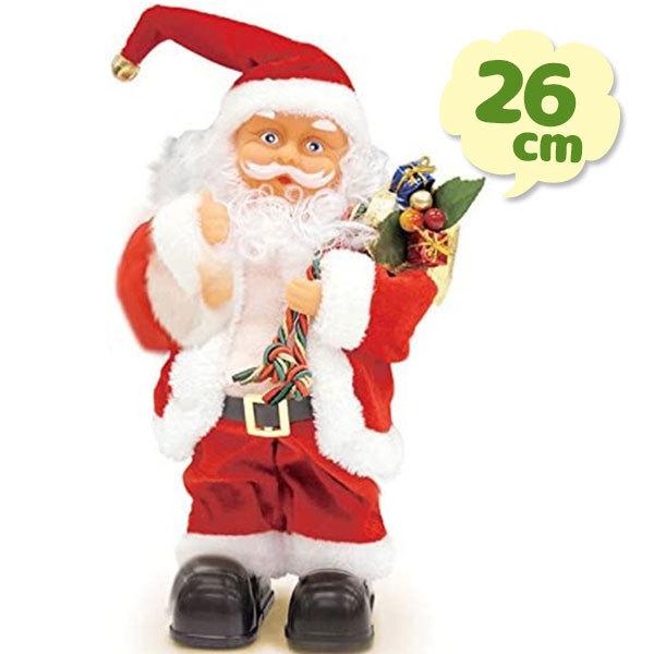 ダンシングサンタクロース クリスマス イベントグッズ 全高26cm 踊るサンタさん おもちゃ 玩具 ハック ライフスタイル 生活雑貨のmofu 通販 Paypayモール