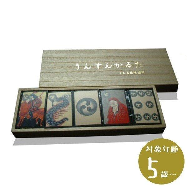 うんすんかるた(桐箱) 大石天狗堂 解説書付き HAN4002 : ライフ