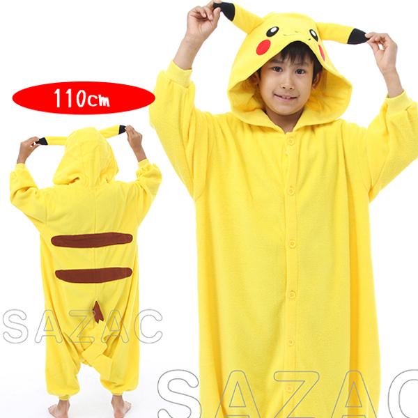 Pokemon SAZAC（サザック) ピカチュウ フリース着ぐるみ 子供用