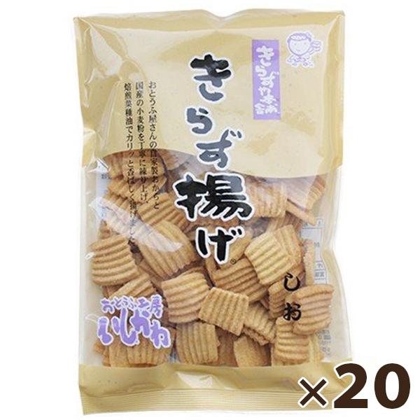 おとうふ工房いしかわ きらず揚げ しお 160g 袋セット 国産 おから煎餅 お菓子 おやつ 塩味 ライフスタイル 生活雑貨のmofu 通販 Paypayモール