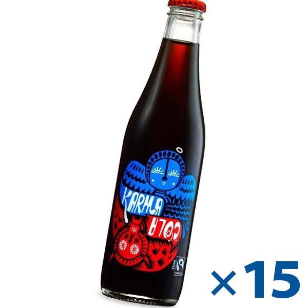 オーガニック コーラ 瓶入り 300ml 15本セット 微炭酸 カーマコーラ Karmacola 有機jas認定 ジュース ライフスタイル 生活雑貨のmofu 通販 Paypayモール