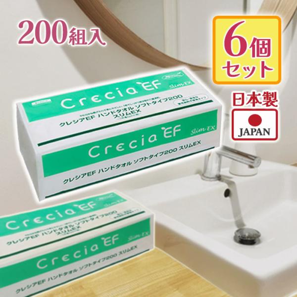 【送料無料】牛乳パックリサイクルパルプを配合した環境対応型ペーパータオルです。ＥＦシリーズの小判サイズで、２枚重ねのソフトタイプとなっております。やわらかな拭き心地で、小さく丸めてしっかり吸水。小さく丸めてゴミも削減。自宅の洗面所やお手洗い...