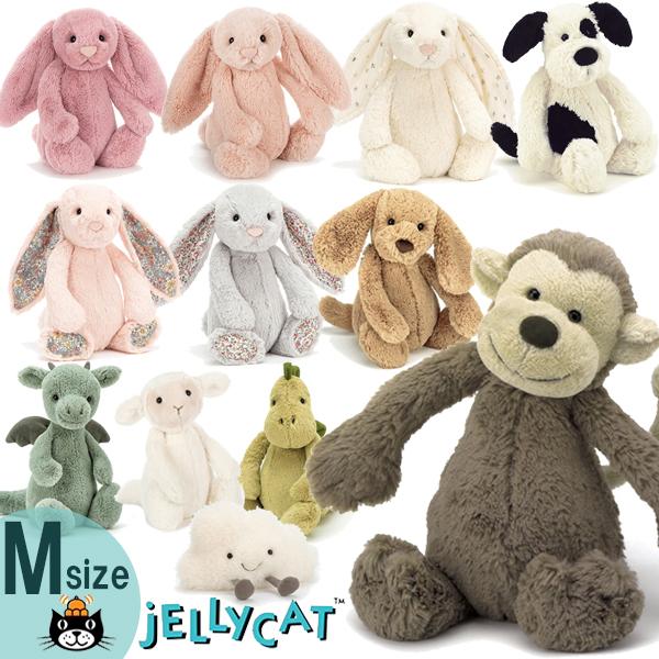ジェリーキャット ぬいぐるみセット（ウサギ・犬・猫） ジェリーキャット ぬいぐるみ さる 犬 うさぎ くま ひつじ M