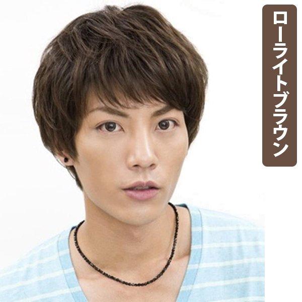 メンズ レディース ウィッグ ラパンドアール オム デザイン セニングショート ローライトブラウン ナチュラル 耐熱 男性 女性 かつら 茶髪 コスプレ衣装 ライフスタイル 生活雑貨のmofu 通販 Paypayモール