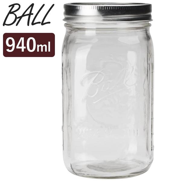 Ball メイソンジャー ワイドマウス 940ml クリア 保存瓶 口広 蓋付き キッチン用品 密閉容器 オシャレ かわいい アメリカン雑貨 ライフスタイル 生活雑貨のmofu 通販 Paypayモール