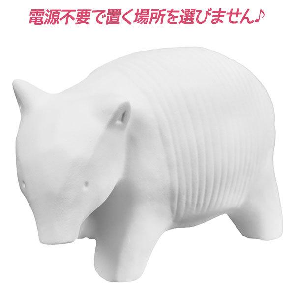 アロマストーン のんびり動物 白バク フリート アロマディフューザー 素焼き 水不要 気化式 アロマオイル 精油 エッセンシャルオイル 陶器 デスク アロマ ライフスタイル 生活雑貨のmofu 通販 Paypayモール