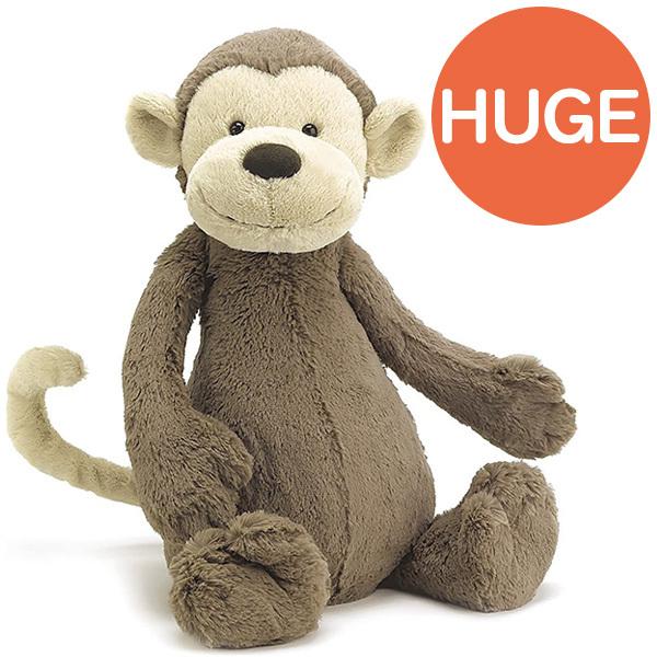Jellycat ジェリーキャット サル ぬいぐるみ モンキー ブラウン