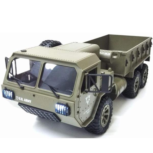 ラジコンカー 子供 大人 充電式 HEMTT アメリカ軍重高機動戦術