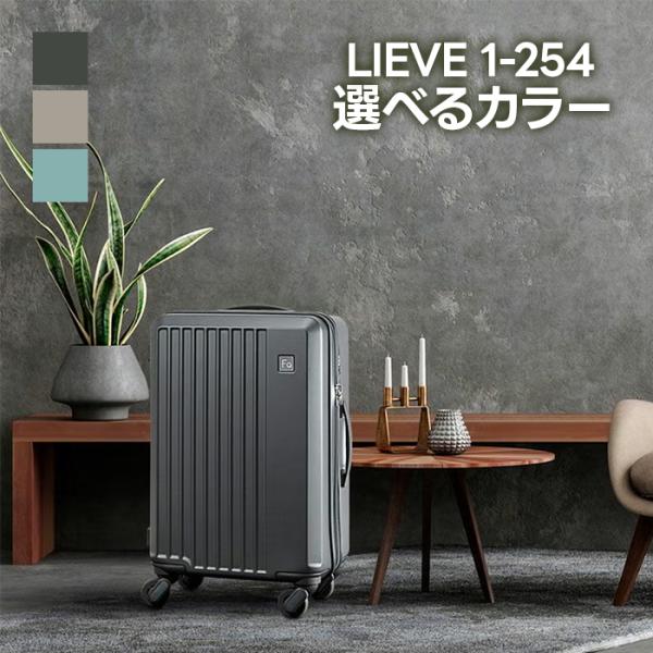 エンドー鞄 FREQUENTER LIEVE リエーヴェ4輪キャリー 48cm 1-254 選べるカラー 3色展開 キャリーバッグ 軽量 静粛性 タイヤ交換対応 フロントオープン