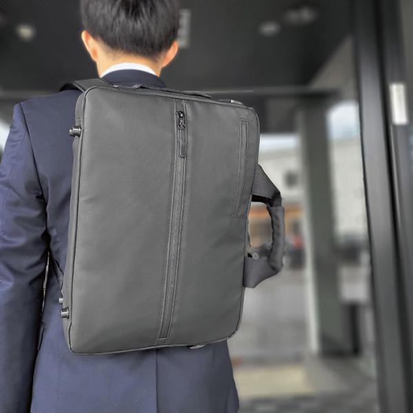 1522円 【アウトレット☆送料無料】 3WAY メンズビジネスバッグ B4サイズ対応 撥水 防水加工 キャリーバー対応 1522円 【アウトレット☆送料無料】 3WAY メンズビジネスバッグ B4サイズ対応 撥水 防水加工 キャリーバー対応