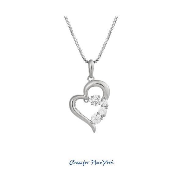 Crossfor NewYork D-3stone Heart NYP-585 NXtH[j[[N- Dancing Stone y_g lbNX NYP585