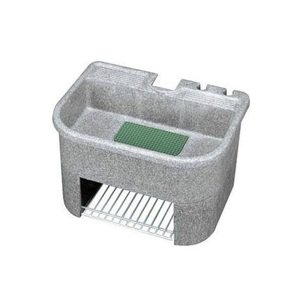 直送品】タキロン 研ぎ出し流し 庭園600H型 W600×D450×H330mm 