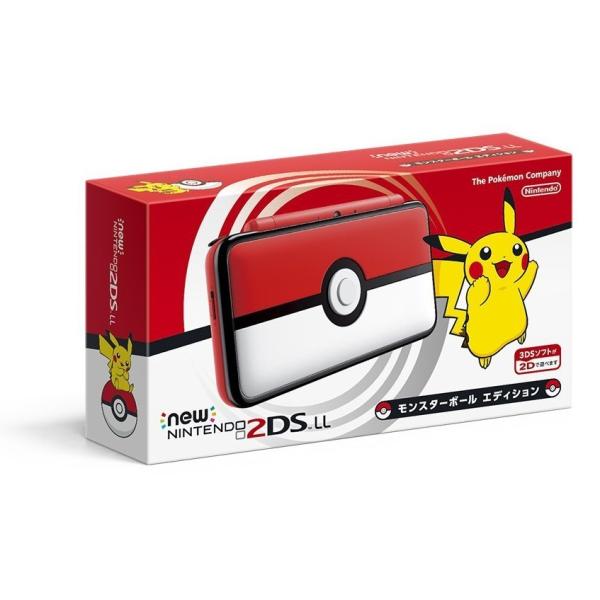 新品未使用　ニンテンドー2DSLL 本体　モンスターボールエディション 任天堂 Newニンテンドー2DSLL本体 モンスターボールエディション
