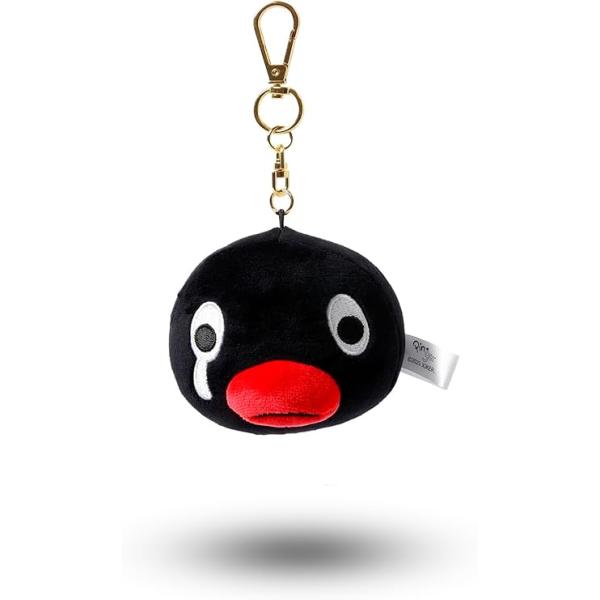 ピングー PINGU ぬいぐるみ もちもち フェイス マスコット キーリング