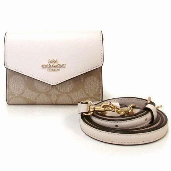 COACH＊肩掛けOK！＊ミニ エンベロープ ウォレット 財布 CU172 COACH＊肩掛けOK！＊ミニ エンベロープ ウォレット 財布 CU172