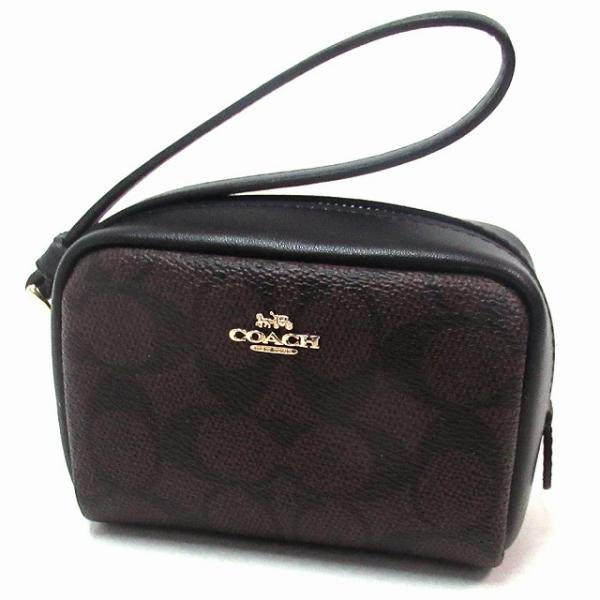 COACH 【並行輸入品】コーチ ポーチ アウトレット シグネチャー レザー