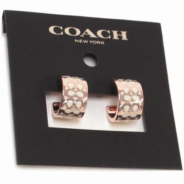 COACH コーチ ピアス アウトレット シグネチャー フープ C7770