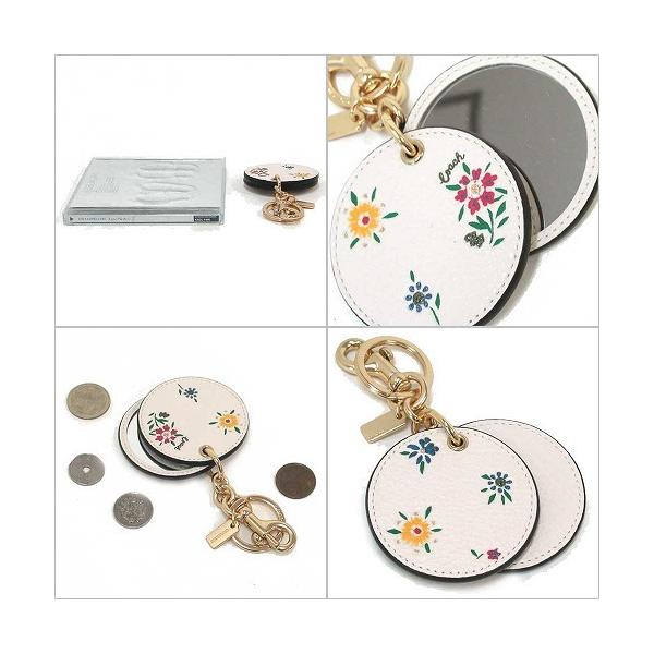 Coach コーチ アウトレット シグネチャー ミラー チャーム C4302 キーリング キーホルダー Imcah N スピード対応 全国送料無料