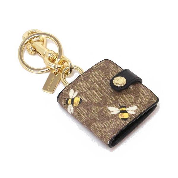 コーチ COACH バッグチャーム ピクチャーフレーム シグネチャー ブラック COACH（コーチ） 【並行輸入品】コーチ キーホルダー アウトレット