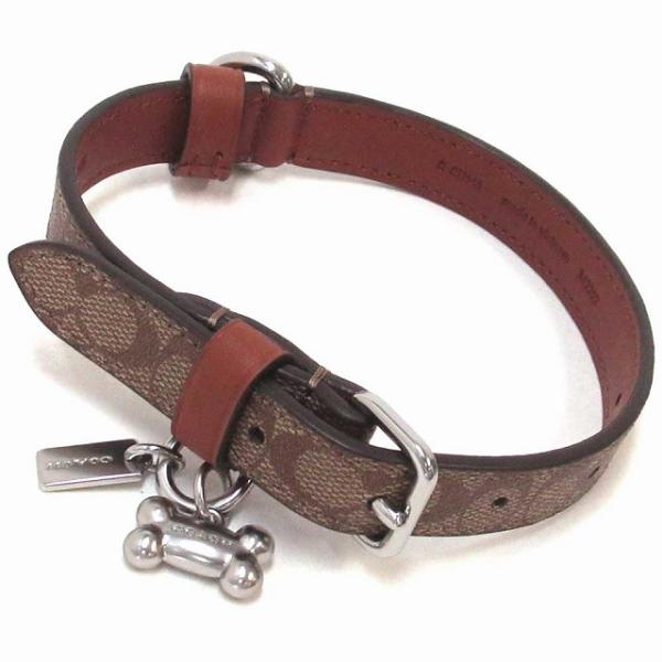 COACH コーチ 犬の首輪 アウトレット シグネチャー スモール