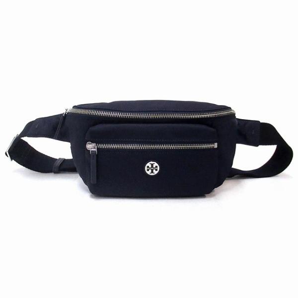 美品✨トリーバーチ ボディバッグ エラ ベルトバッグ ナイロン ブラック TORY BURCH（トリーバーチ） 【並行輸入品】TORY BURCH トリバーチ