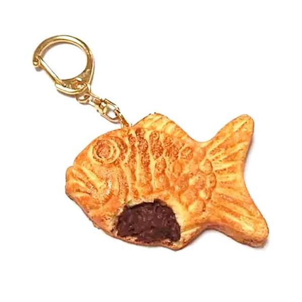 アトリエステラ 食品サンプル たい焼き キーホルダー キーリング K32