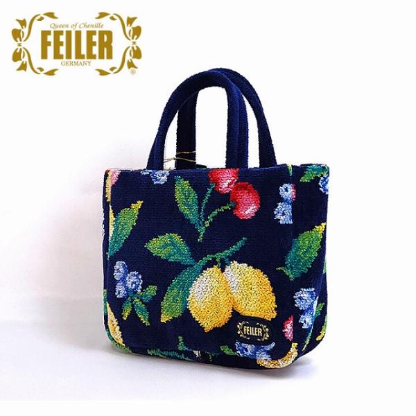 すぐ届く 春におすすめ♪【FEILER】動物 植物 ハンドバッグ feiler FEILER フェイラー バッグインバッグ ミニトート LA