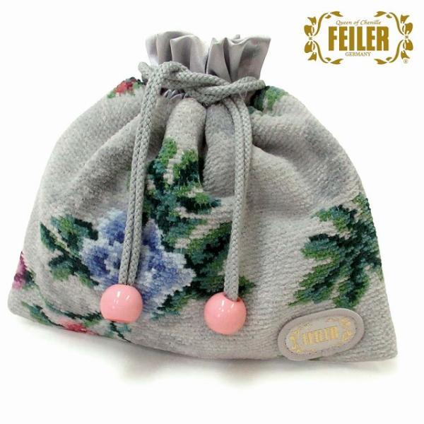 FEILER(フェイラー) 巾着式ボトルポーチ feiler（フェイラー） 巾着ポーチ 小物入れ メロウローズ 限定デザイン