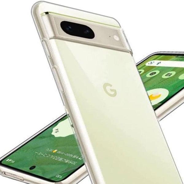 Google Pixel7 ケース クリアケース 透明 TPU ソフト カバー ストラップホール付き レンズ保護 柔軟 耐衝撃スマホケース マイクロドット ソフトクリアケース