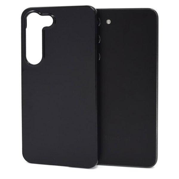 Galaxy S23 ケース SC-51D/SCG19 ハード ブラック カバー スマホケース au sc-51d/scg19 ギャラクシー s23 透明 クリア
